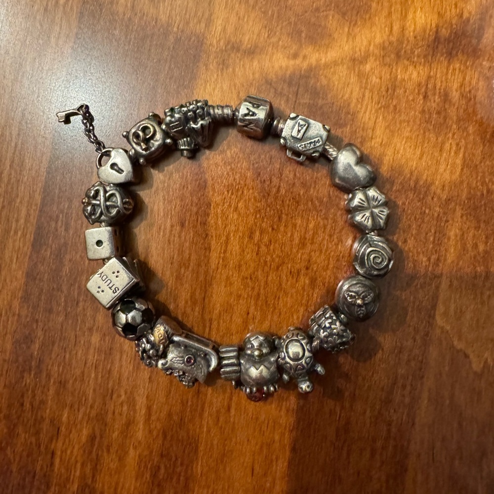 Lot of Pandora Charms and Bracelets